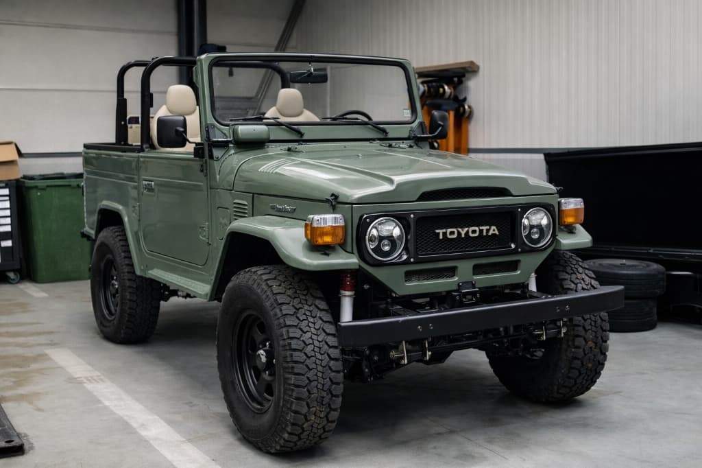 Refonte complète Toyota BJ40, après