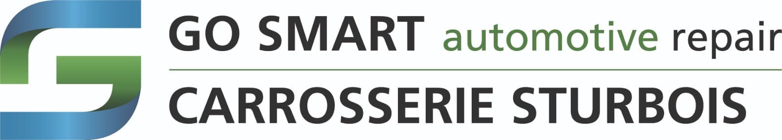 Logo Go Smart Automotive Repair — Carrosserie Sturbois, membre du réseau
