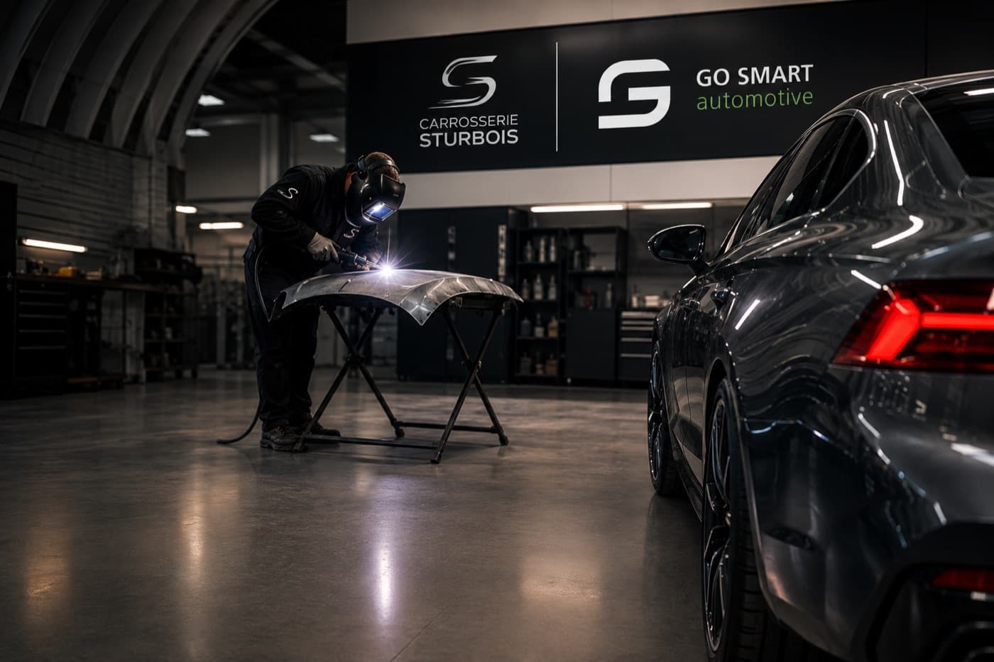 Carrosserie Sturbois rejoint le réseau Go Smart Automotive Repair